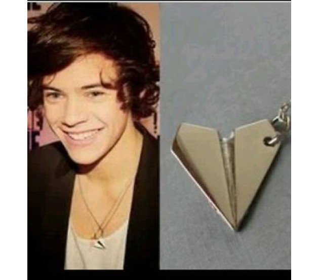 Harry styles shop airplane necklace